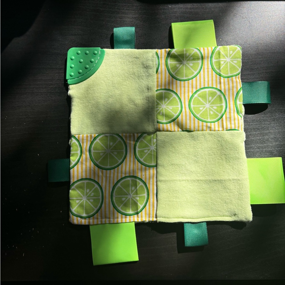 Lime Sensory Blanket